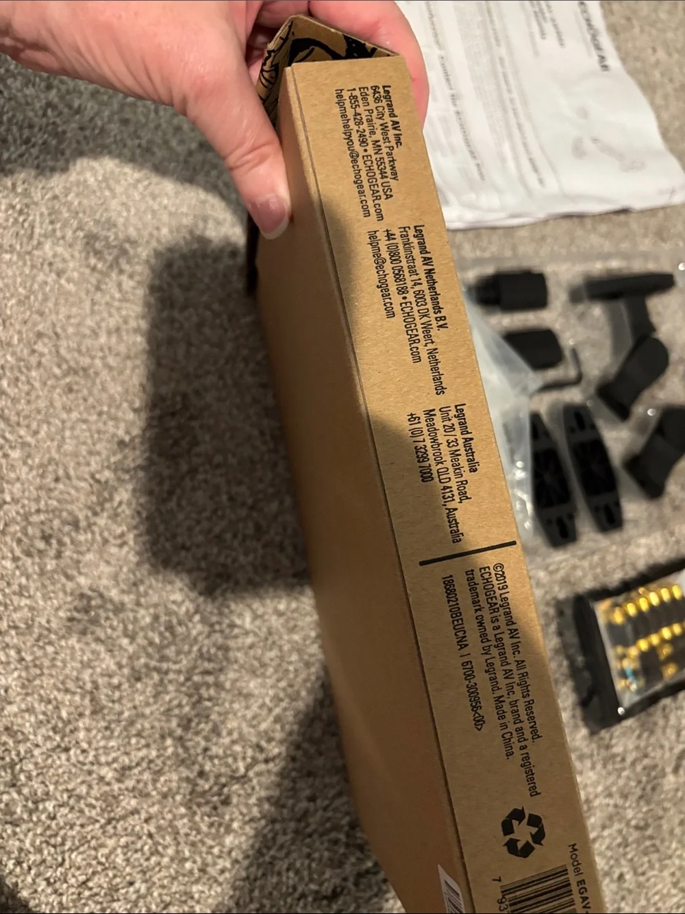 HI FI(VE) Black Speaker Wall Mounting Kit